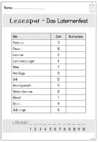 Vorschau - Arbeitsblätter - Lesespur - Das Laternenfest (1. - 2. Klasse) Sankt Martin - Seite 2