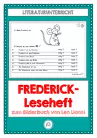 Vorschau - Arbeitsblätter - Leseheft zum Bilderbuch Frederick von Leo Lionni - Deckblatt
