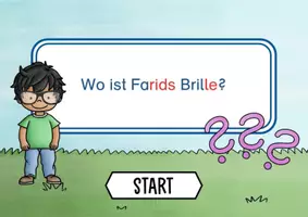 Vorschau - Interaktives Material - Interaktive Lesespur (PDF) - Wo ist Farids Brille? (Klasse 1/2) - Seite 2