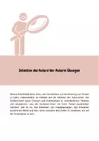 Vorschau - Arbeitsblätter - Intention der Autorin erschließen - Deckblatt
