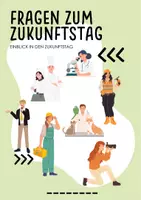 Vorschau - Poster - Zukunftstag -Fragen zum Einblick - Deckblatt
