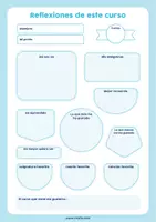 Vista previa - Hojas de trabajo - Reflexiones para despedir el curso escolar - Portada