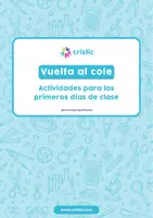Vista previa - Hojas de trabajo - 7 actividades para los primeros días de clase - página 1