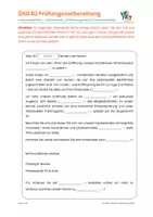 Vorschau - Arbeitsblätter - ÖSD B2_Lesen_Lückentext_Eröffnung Fitnessstudio - Seite 1