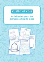 Vista previa - Hojas de trabajo - 7 actividades para los primeros días de clase - Portada