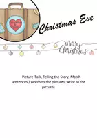 Vorschau - Arbeitsblätter - Christmas Eve - Story - Deckblatt