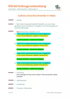 Vorschau - Arbeitsblätter - ÖSD B2_Schreiben_Beschwerde_Englischkurs - Seite 1