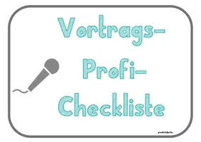 Vorschau - Präsentationen/Tafelbilder - Kriterien Gedichtvortrag Checkliste - Seite 1
