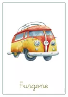 anteprima - Esercizi - Schede trasporti SCRITTURA CORSIVA IT-EN ILLUSTRAZIONI Vol.2 - Pagina 2