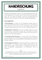 Vorschau - Arbeitsblätter - OBST UND GEMÜSE Lesetext (Wochenlesehausübung) - Seite 1