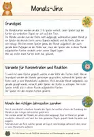 Vorschau - Spiele - Monate und Jahreszeiten - 2 Kartenspiele - Seite 1