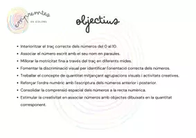 Vista previa - Hojas de trabajo - DOMINEM LA NUMERACIÓ DEL 0 AL 10 - página 2