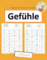 Vorschau - Arbeitsblätter - Gefühle - Kommunikationsanlässe - Deckblatt