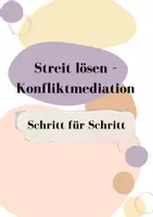 Vorschau - Poster - Streit lösen - Konfliktmediation, Poster - Deckblatt