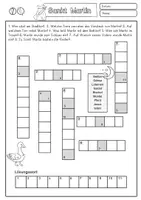 Vorschau - Arbeitsblätter - Kostenloses Arbeitsblatt Sankt Martin Rätsel. 1.Klasse bis 5.Klasse Religion - Seite 1