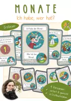 Vorschau - Spiele - Monate - "Ich habe, wer hat?" Spiele - Erstleser - Deckblatt