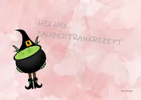 Vorschau - Arbeitsblätter - HEX HEX HEXENZAUBERTRANK - Deckblatt