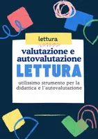 anteprima - Programmi scolastici / Materiali per docenti - Valutazione prova di lettura ad alta voce con autovalutazione - Pagina di copertina