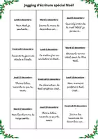 Aperçu - Préparation de séance / Séance complète - Jogging d'écriture (de Noël) cycle 2 et 3 - Page 1