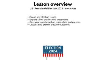 Vorschau - Stundenentwürfe - US presidential election 2024 mock vote presentation - Seite 1