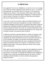 Aperçu - Feuilles d'exercices - Compréhension de lecture - txt narratif - Page 1
