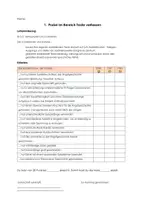 Vorschau - Lehrpläne/Lehrermaterial - Bewertungsraster Angstgeschichte - Deckblatt