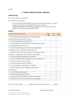 Vorschau - Lehrpläne/Lehrermaterial - Bewertungsraster Angstgeschichte - Seite 1