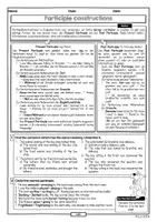 Vorschau - Arbeitsblätter - Participle constructions • ABs + Musterlösung - Seite 3