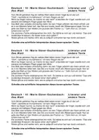 Vorschau - Arbeitsblätter - Ebner-Eschenbach: Das Blatt (Interpretationsaufsatz) - Seite 1