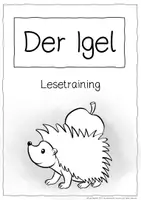 Vorschau - Arbeitsblätter - Lesetraining/Leseförderung - Der Igel (Klasse 2) - Seite 2