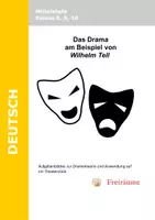 Vorschau - Stundenentwürfe - Das Drama am Beispiel von Wilhelm Tell - Deckblatt