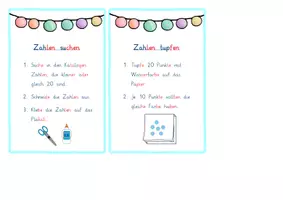 Vorschau - Stationenlernen - Zahlenraum bis 20 / Zwanzigerfeld: Lernwerkstatt (Stationenlernen) - Mathe - Kl. 1 - Seite 3