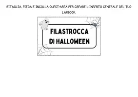 anteprima - Altro tipo di materiale - Lapbook Halloween da stampare per la classe prima e seconda - Pagina 3