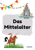Vorschau - Spiele - Materialpaket Mittelalter - Deckblatt