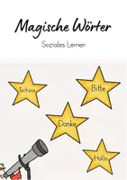 Vorschau - Merkblätter - Magische Wörter - Soziales Lernen - Deckblatt