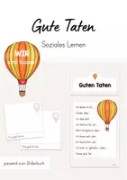Vorschau - Bildkarten - Wir sind klasse / Gute Taten - Soziales Lernen - Deckblatt