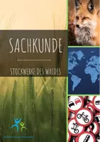 Vorschau - Arbeitsblätter - Die Stockwerke des Waldes Text Grafik Aufgaben Lösung - Deckblatt