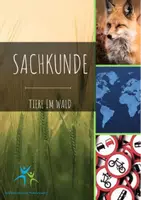 Vorschau - Arbeitsblätter - Tiere im Wald Aufgaben Lösung Text - Deckblatt