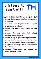 Vorschau - Spiele - 2 Letters to Start With - TH - ESL game - Seite 3