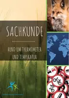 Vorschau - Arbeitsblätter - Rund um Thermometer und Temperatur Aufgaben Lösung Gruppenarbeit - Deckblatt