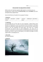 Vorschau - Prüfungsvorbereitung - Pauker Deutsch - Klassenarbeit (EWH) Jg.5: Eine Gruselgeschichte schreiben - Seite 1