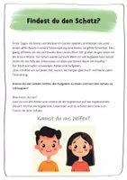 Vorschau - Arbeitsblätter - Mathe-Abenteuer mit Rätseln – Schatzsuche für Klasse 3/4 - Seite 1