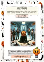 Vorschau - selbst erstellte Cliparts/Grafiken - Halloween Mystery - The vanishing of Mr. Jack O'Lantern - Deckblatt
