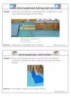 Vorschau - Stationenlernen - Winterwunderland - winterliche Stationen für den Sportunterricht - Seite 3