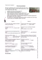 Vorschau - Arbeitsblätter - A plus 1- Unité 04 Verben - Deckblatt