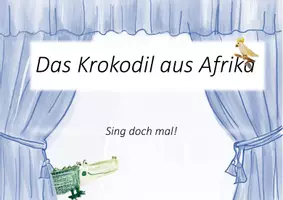 Vorschau - Bildkarten - Sprachlernchancen rund um das Lied "Krokodil aus Afrika" - Seite 2