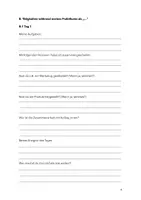 Vorschau - Arbeitsblätter - Deutsch: Praktikumsbericht zum Ausfüllen (blanko) - Seite 3