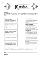 Vorschau - Arbeitsblätter - Märchen - Seite 1