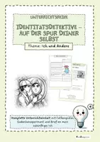 Vorschau - Stundenentwürfe - Identitätsdetektive - auf der Spur deiner Selbst - Deckblatt