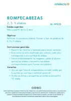 Vista previa - Tarjetas / Manipulativos - Rompecabezas de 2, 3 y 4 sílabas (letra cursiva) - página 2